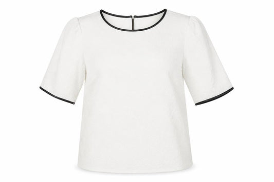 Womens UK Size 12 Dunnes Ivory Basic Blouse