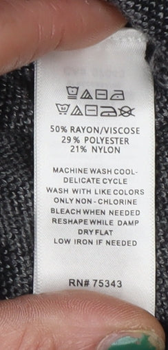 Womens UK Size XL Tahari Grey Pullover Jumper