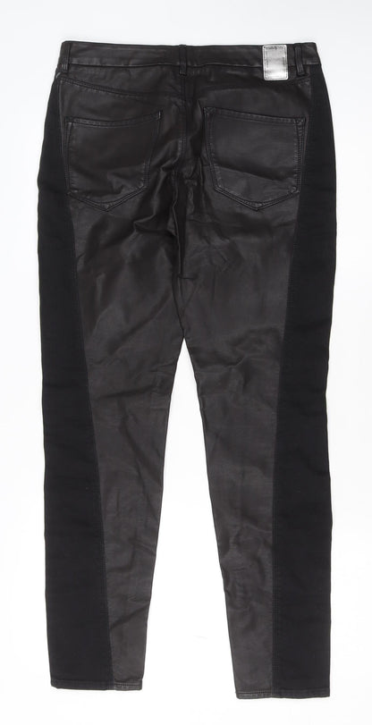 Womens UK Size 10 Atelier Gardeur Slim Fit Casual Party/Cocktail Black Trousers