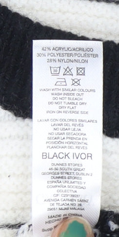 Womens UK Size L Gallery Black Pullover Jumper