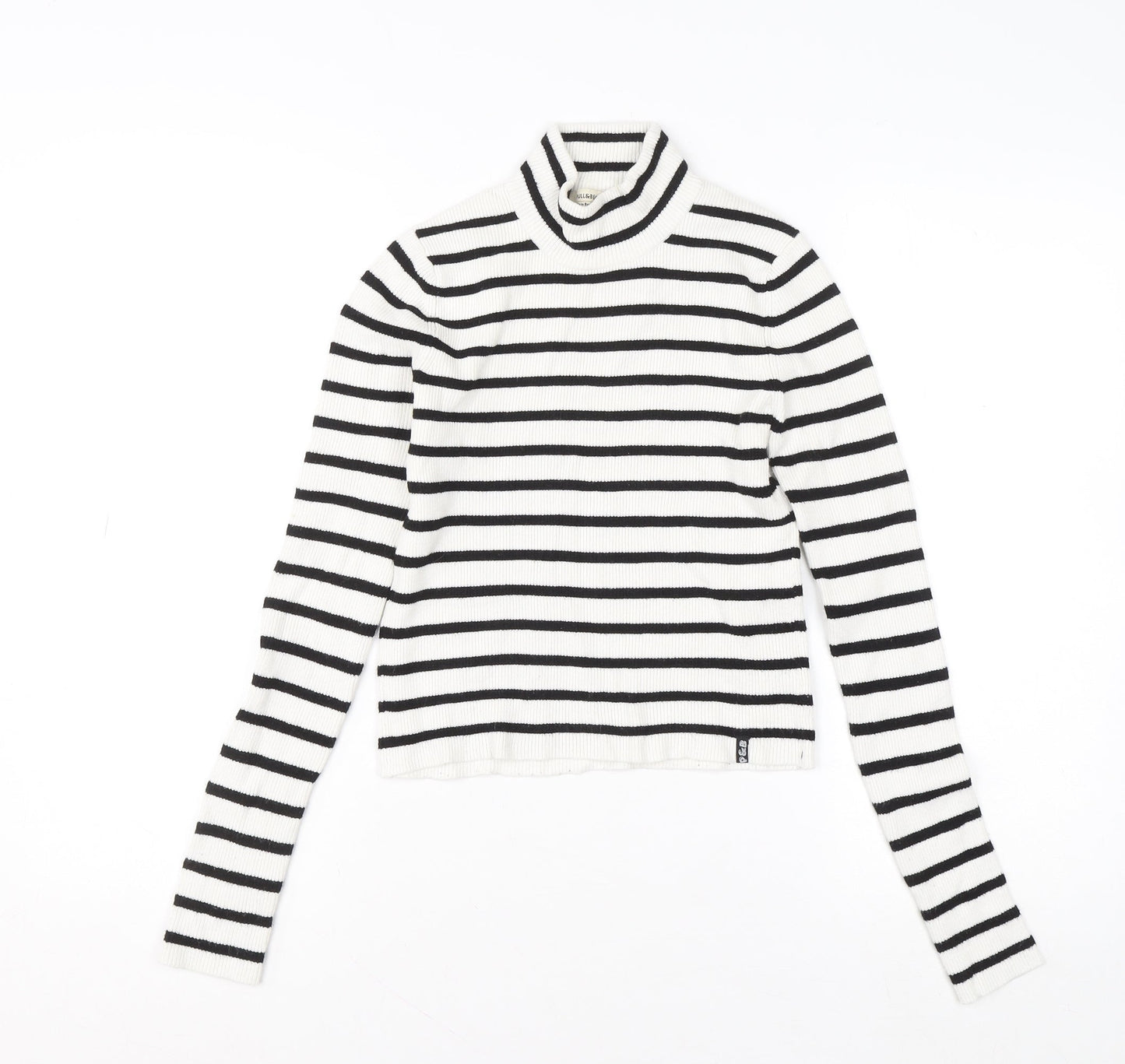 Womens UK Size 14 Pull&Bear White Pullover Jumper