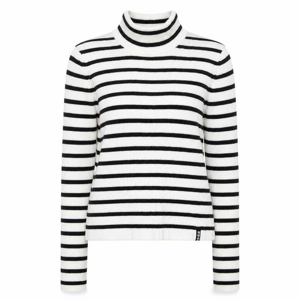 Womens UK Size 14 Pull&Bear White Pullover Jumper
