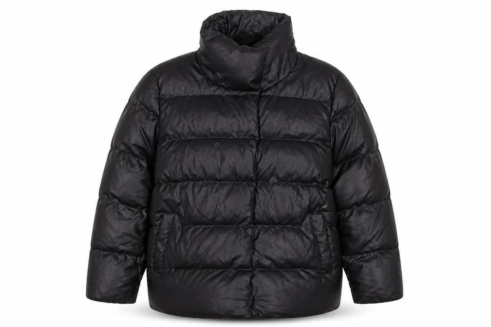 Womens UK Size 12 NEXT Black Puffer Jacket
