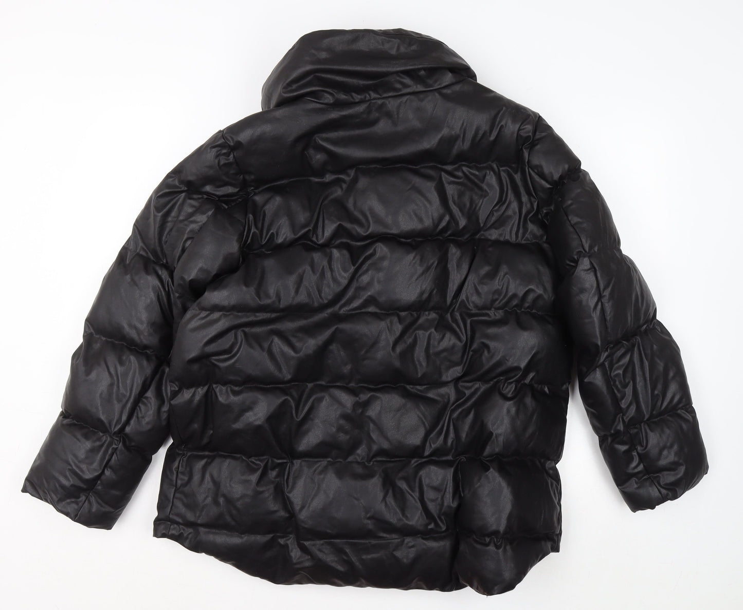 Womens UK Size 12 NEXT Black Puffer Jacket