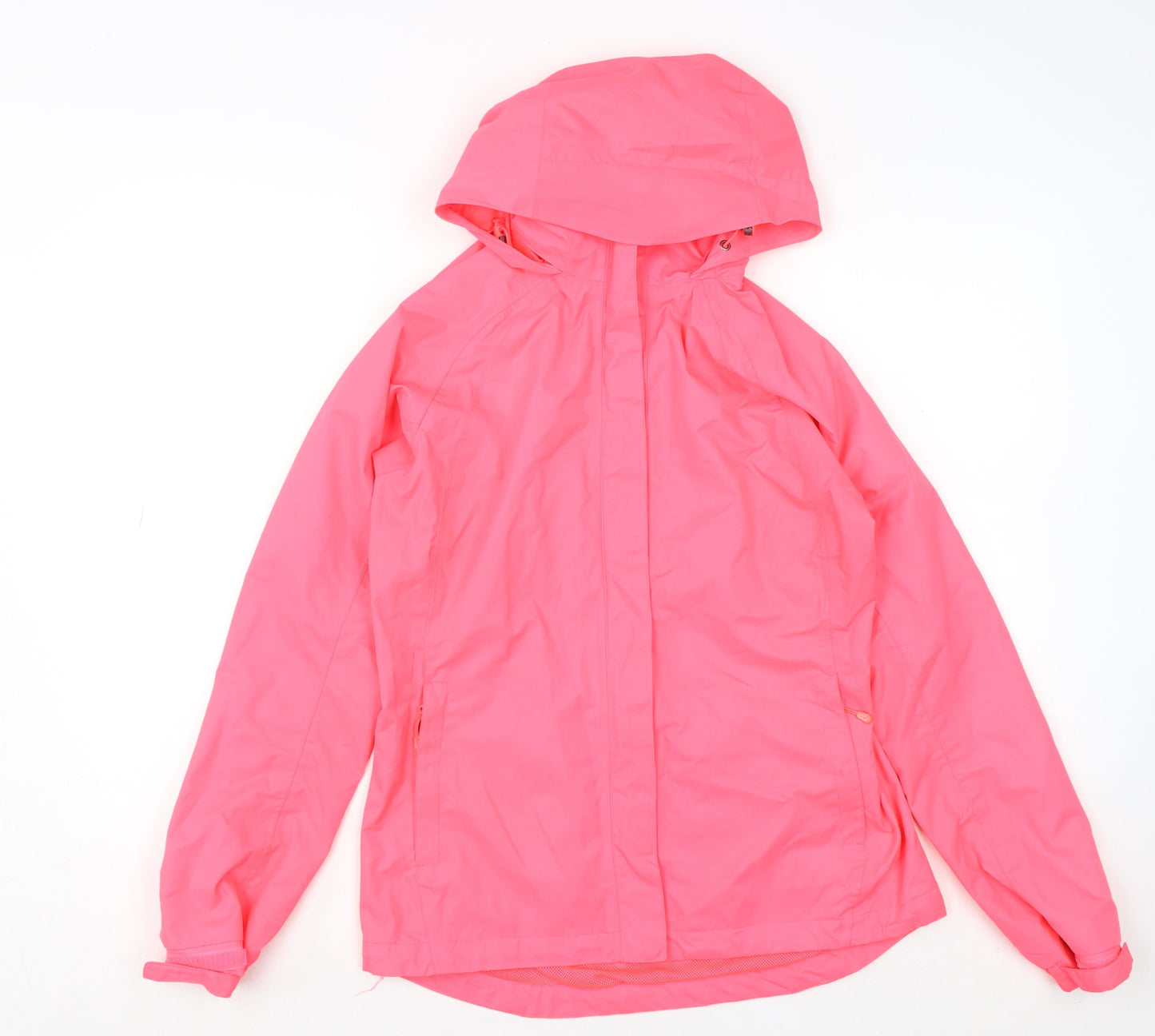Womens UK Size 8 Dunnes Stores Pink Rain Coat