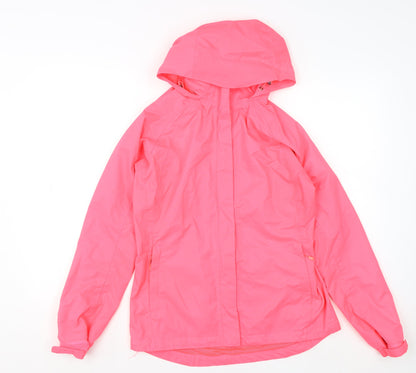 Womens UK Size 8 Dunnes Stores Pink Rain Coat
