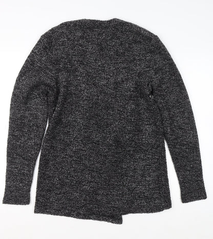 Womens UK Size S River Island Grey Cardigan Jumper