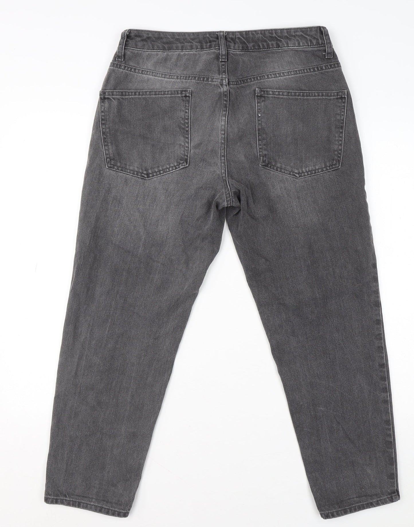 Mens UK Size 31 ASOS Regular Fit Tapered Grey Jeans