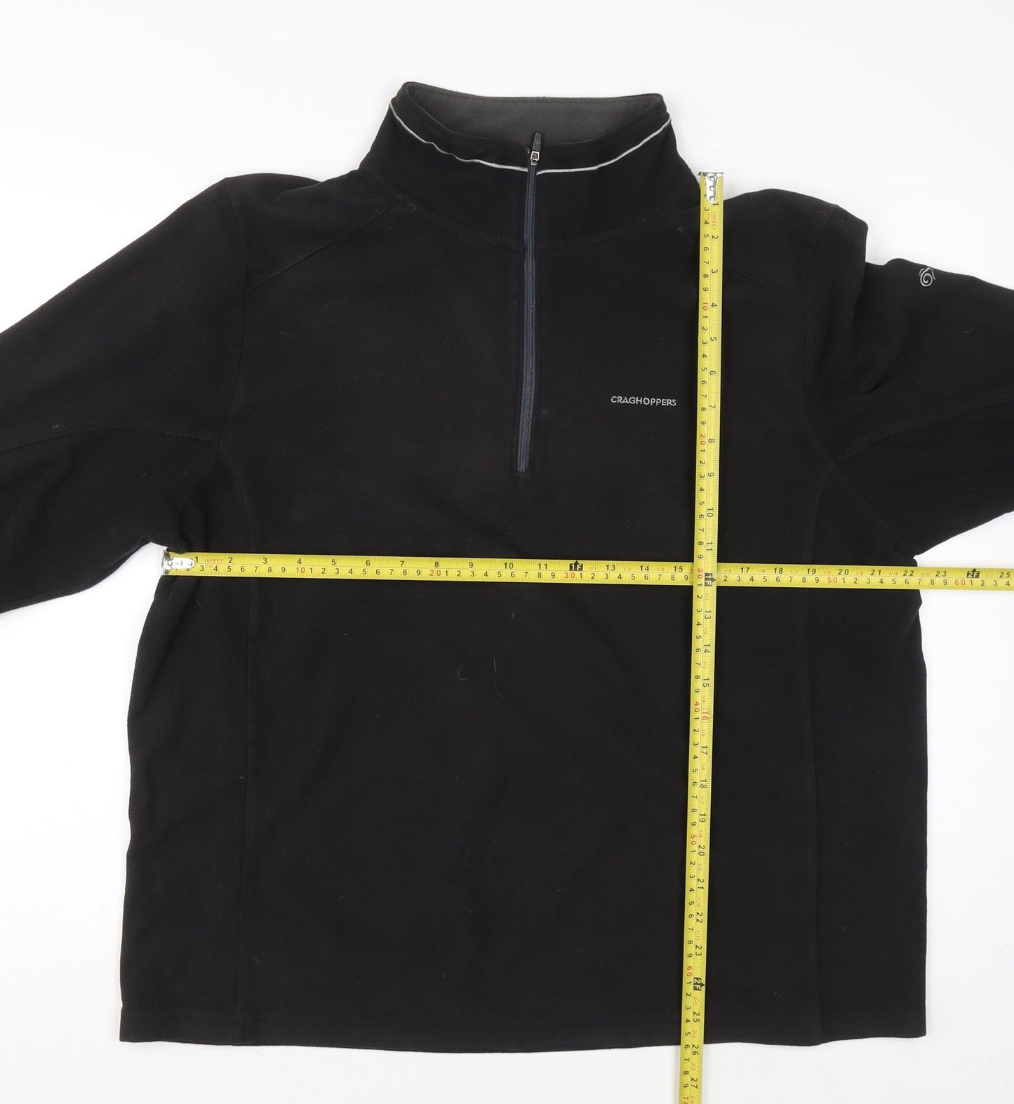 Mens UK Size XL Craghoppers Black Pullover Sweatshirt