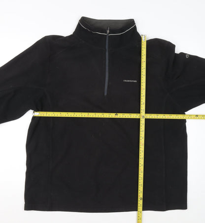 Mens UK Size XL Craghoppers Black Pullover Sweatshirt