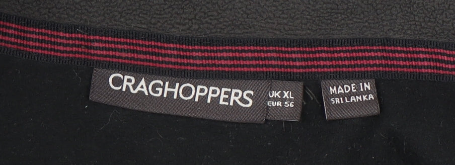 Mens UK Size XL Craghoppers Black Pullover Sweatshirt