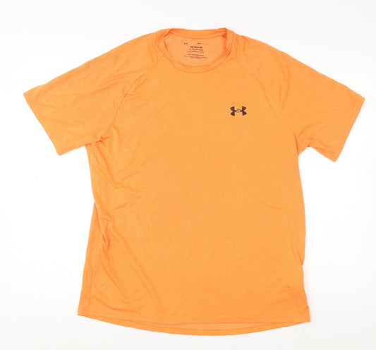 Mens UK Size M Under armour Orange Running & Jogging Gym & Training CrossFit Foo