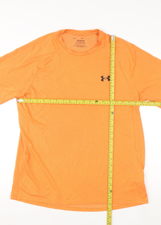 Mens UK Size M Under armour Orange Running & Jogging Gym & Training CrossFit Foo