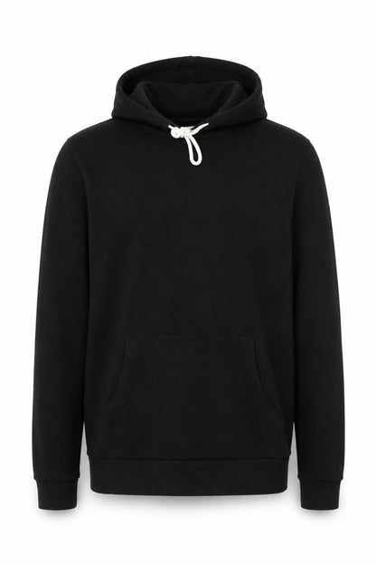 Mens UK Size M ASOS Black Pullover Hoodie