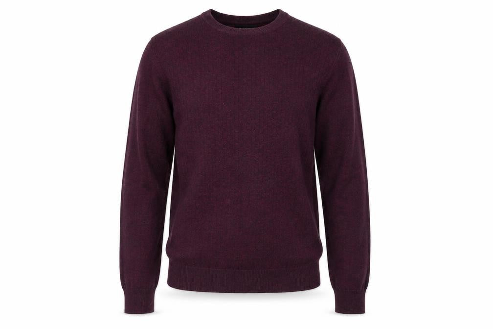 Mens UK Size S Red Herring Purple Pullover Jumper