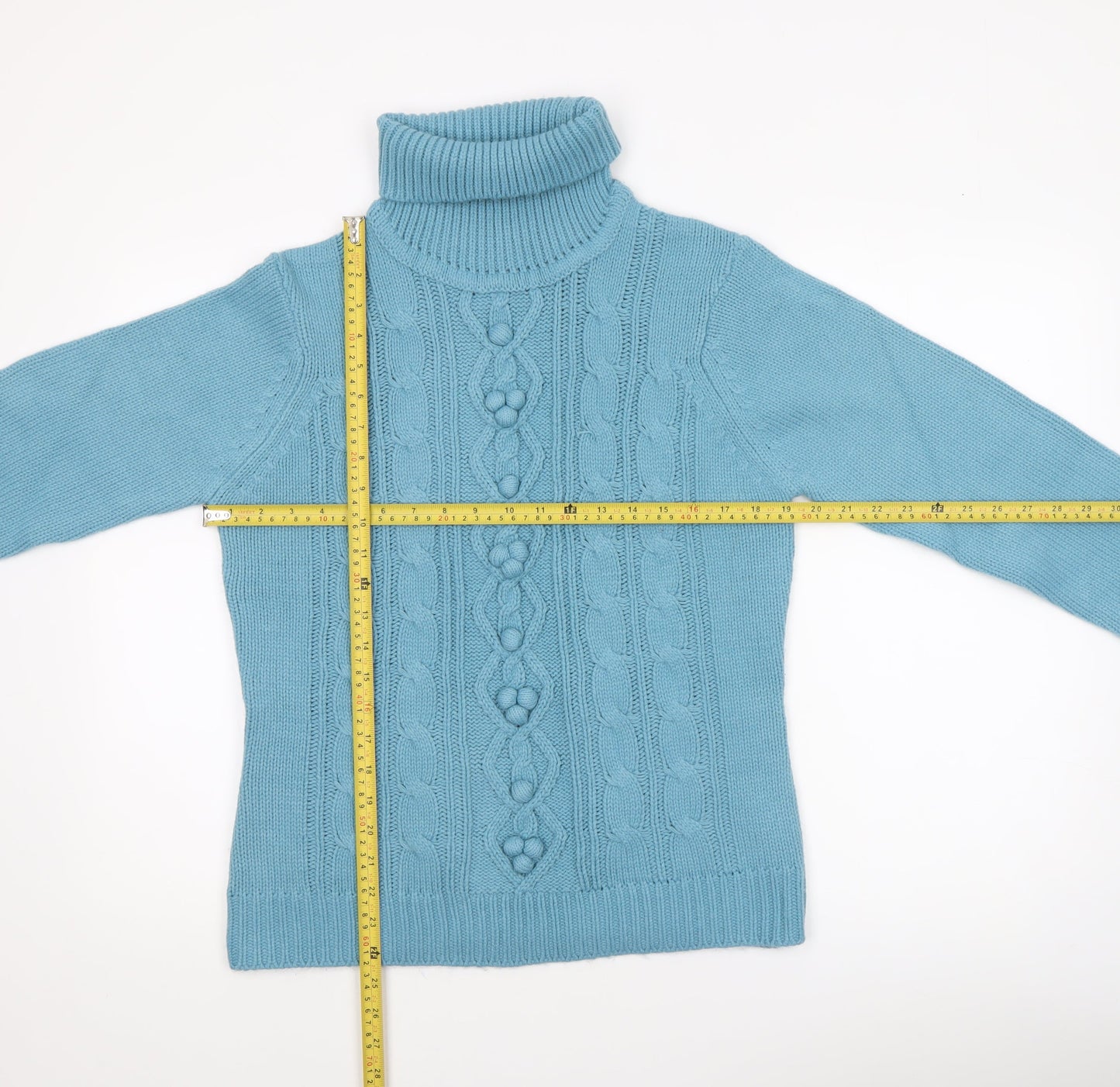 Womens UK Size L Armand Thiery Blue Pullover Jumper