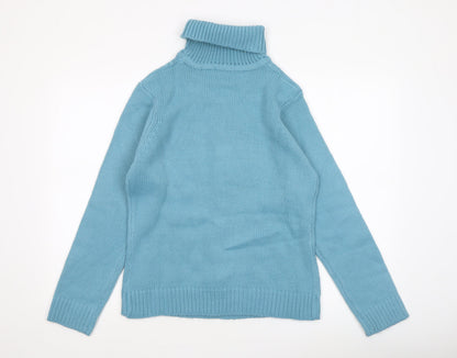 Womens UK Size L Armand Thiery Blue Pullover Jumper