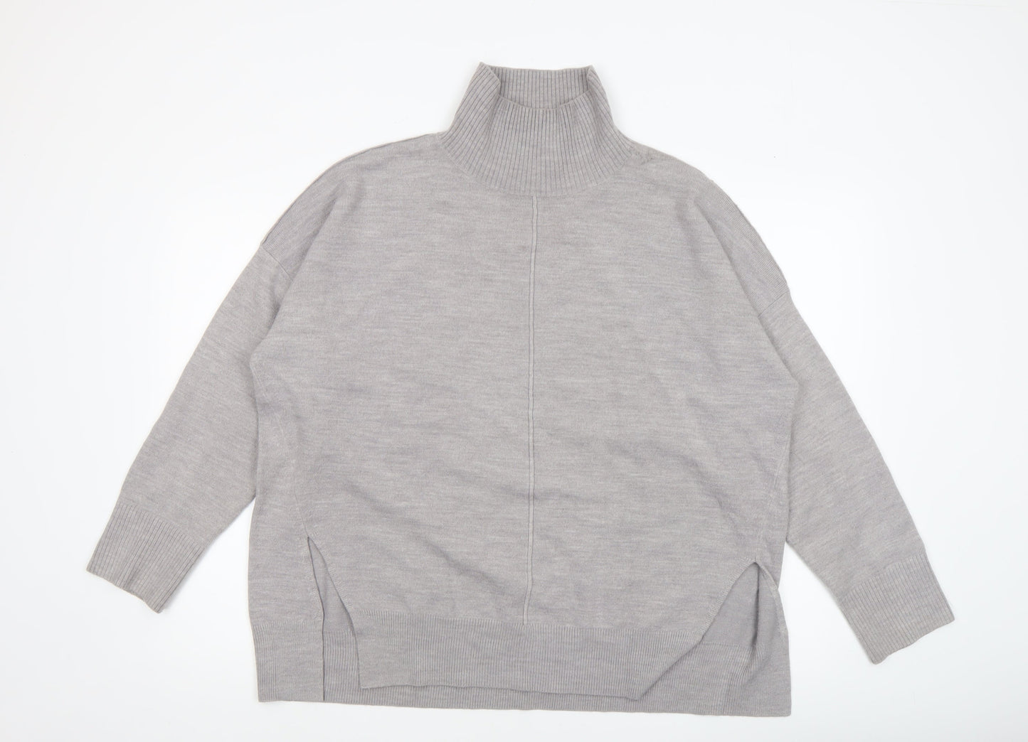 Womens UK Size S French Connection Grey Pullover Jumper