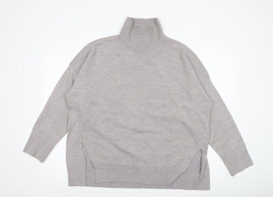 Womens UK Size S French Connection Grey Pullover Jumper