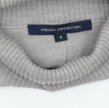 Womens UK Size S French Connection Grey Pullover Jumper