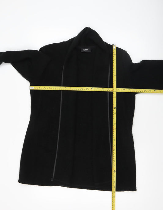 Womens UK Size S Klass Black Cardigan Jumper