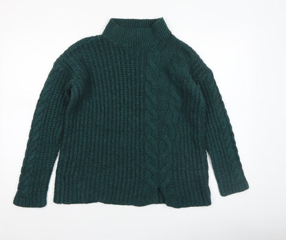 Womens UK Size S A Pea in the Pod Green Pullover Jumper