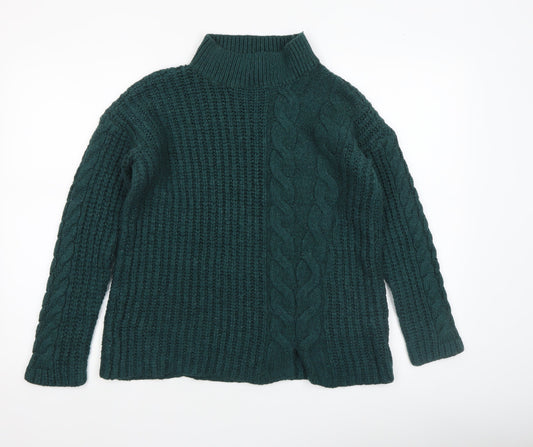 Womens UK Size S A Pea in the Pod Green Pullover Jumper