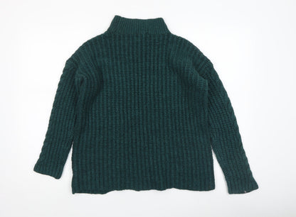 Womens UK Size S A Pea in the Pod Green Pullover Jumper
