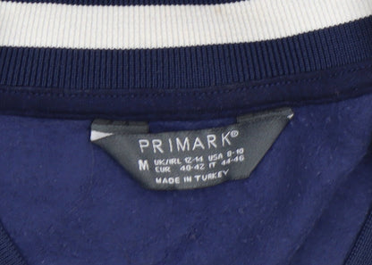 Womens UK Size M Primark Blue Pullover Sweatshirt