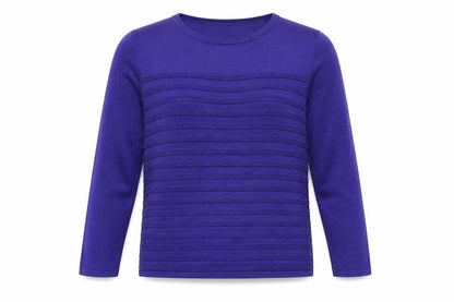 Womens UK Size S Bonmarché Purple Pullover Jumper
