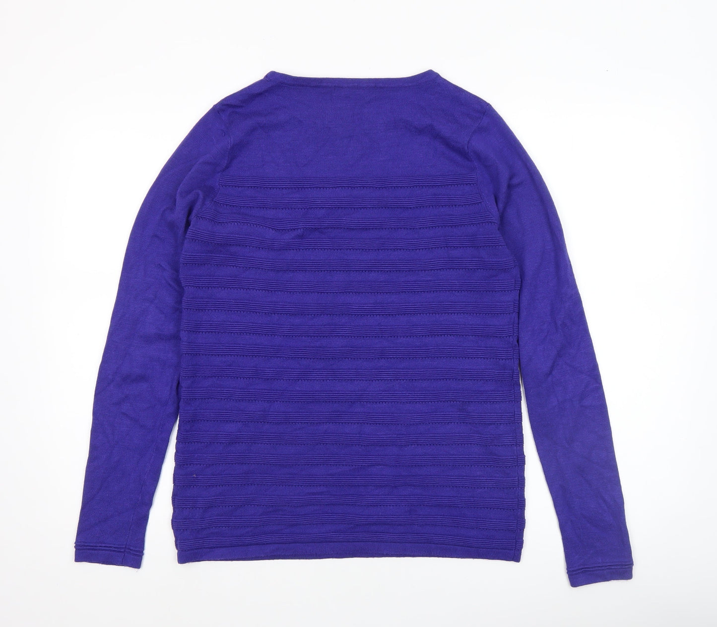 Womens UK Size S Bonmarché Purple Pullover Jumper