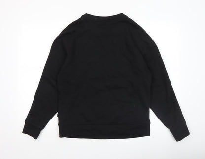 Mens UK Size S PUMA Black Pullover Sweatshirt