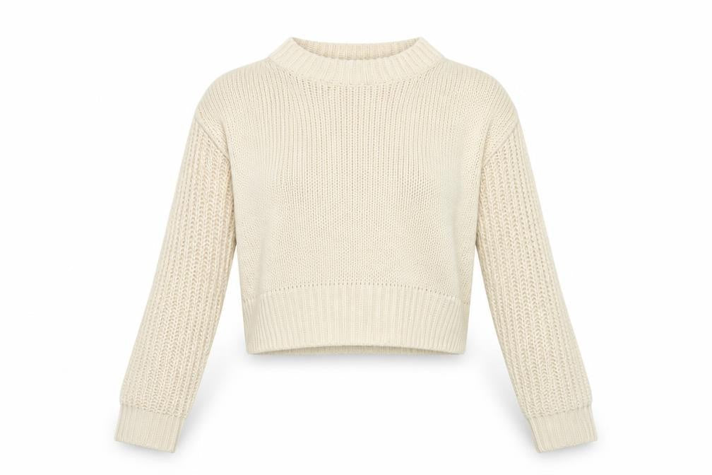 Womens UK Size 8 H&M Ivory Pullover Jumper