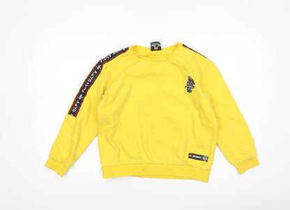 Hype Boys Yellow LEGO Ninjago Sweatshirt 13 Years Pullover Crew Neck