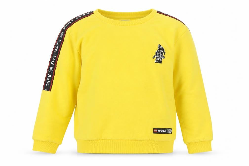 Hype Boys Yellow LEGO Ninjago Sweatshirt 13 Years Pullover Crew Neck