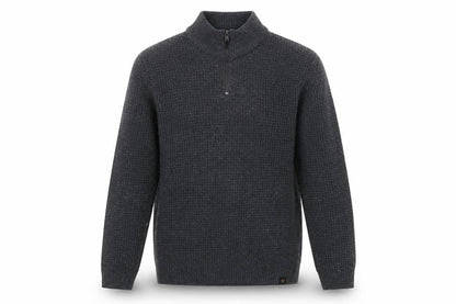 Mens UK Size M NEXT Grey 1/2 Zip Jumper