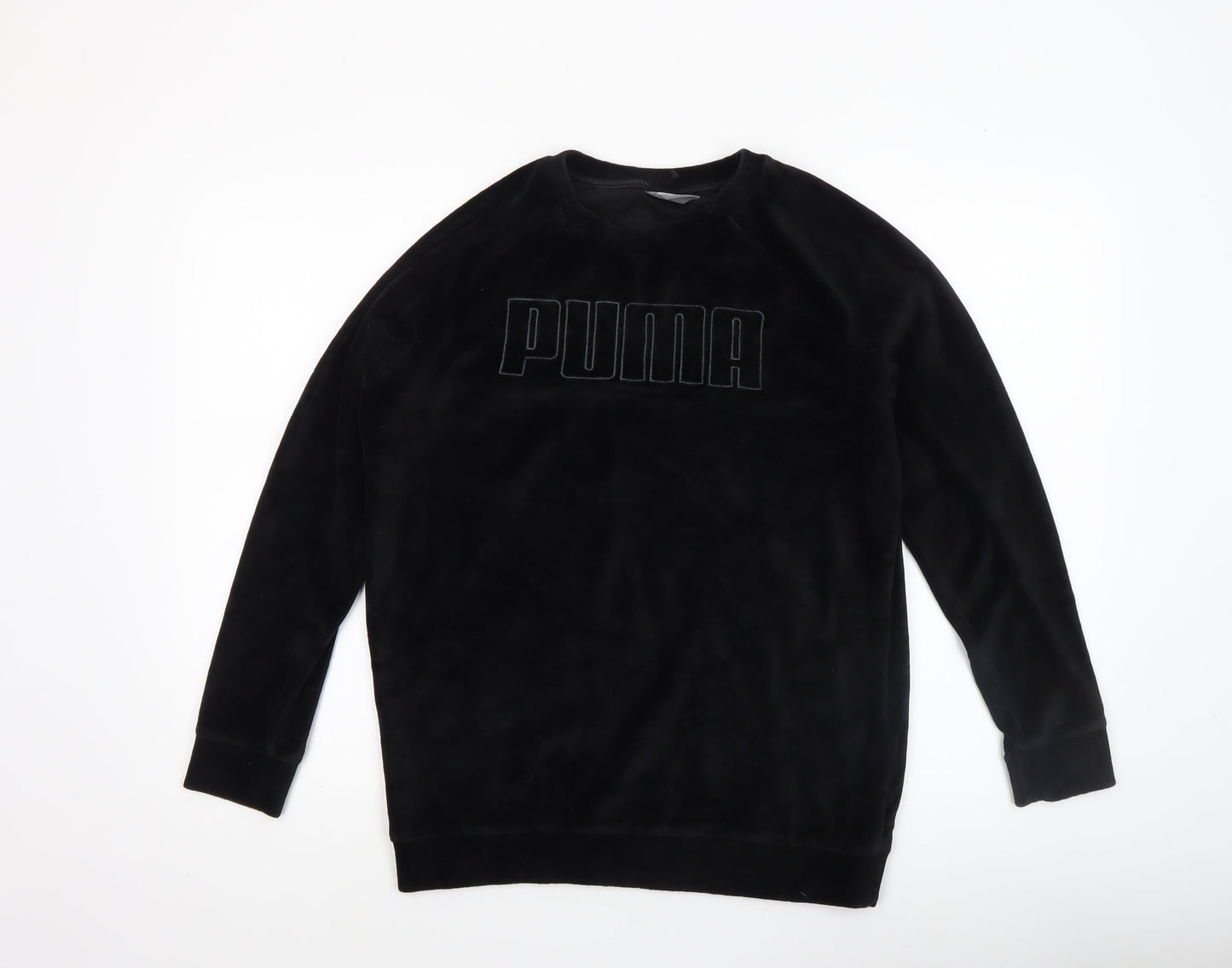 Womens UK Size 10 PUMA Black Pullover Sweatshirt