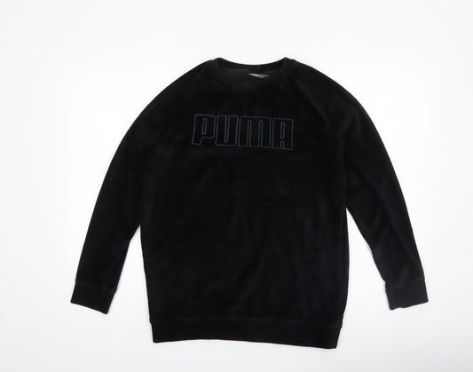 Womens UK Size 10 PUMA Black Pullover Sweatshirt