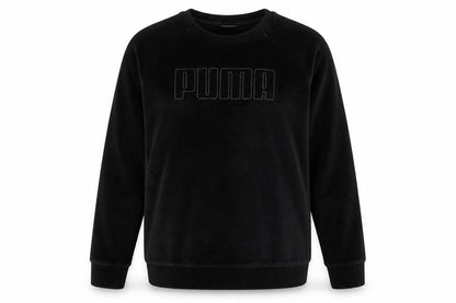 Womens UK Size 10 PUMA Black Pullover Sweatshirt