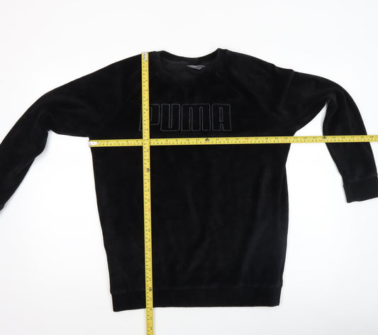 Womens UK Size 10 PUMA Black Pullover Sweatshirt