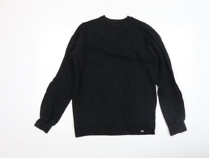 Mens UK Size XS Dickies Black Pullover Sweatshirt