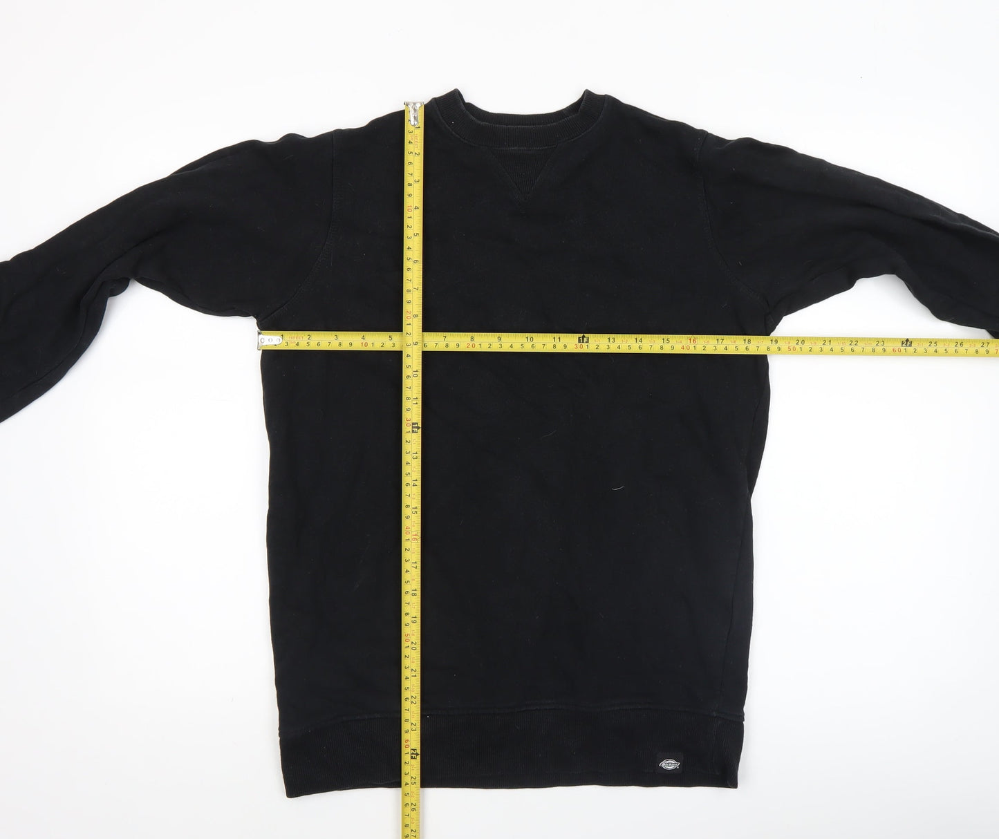 Mens UK Size XS Dickies Black Pullover Sweatshirt