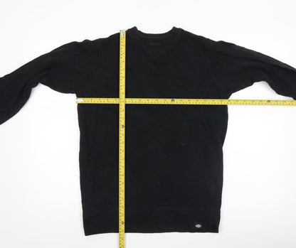 Mens UK Size XS Dickies Black Pullover Sweatshirt