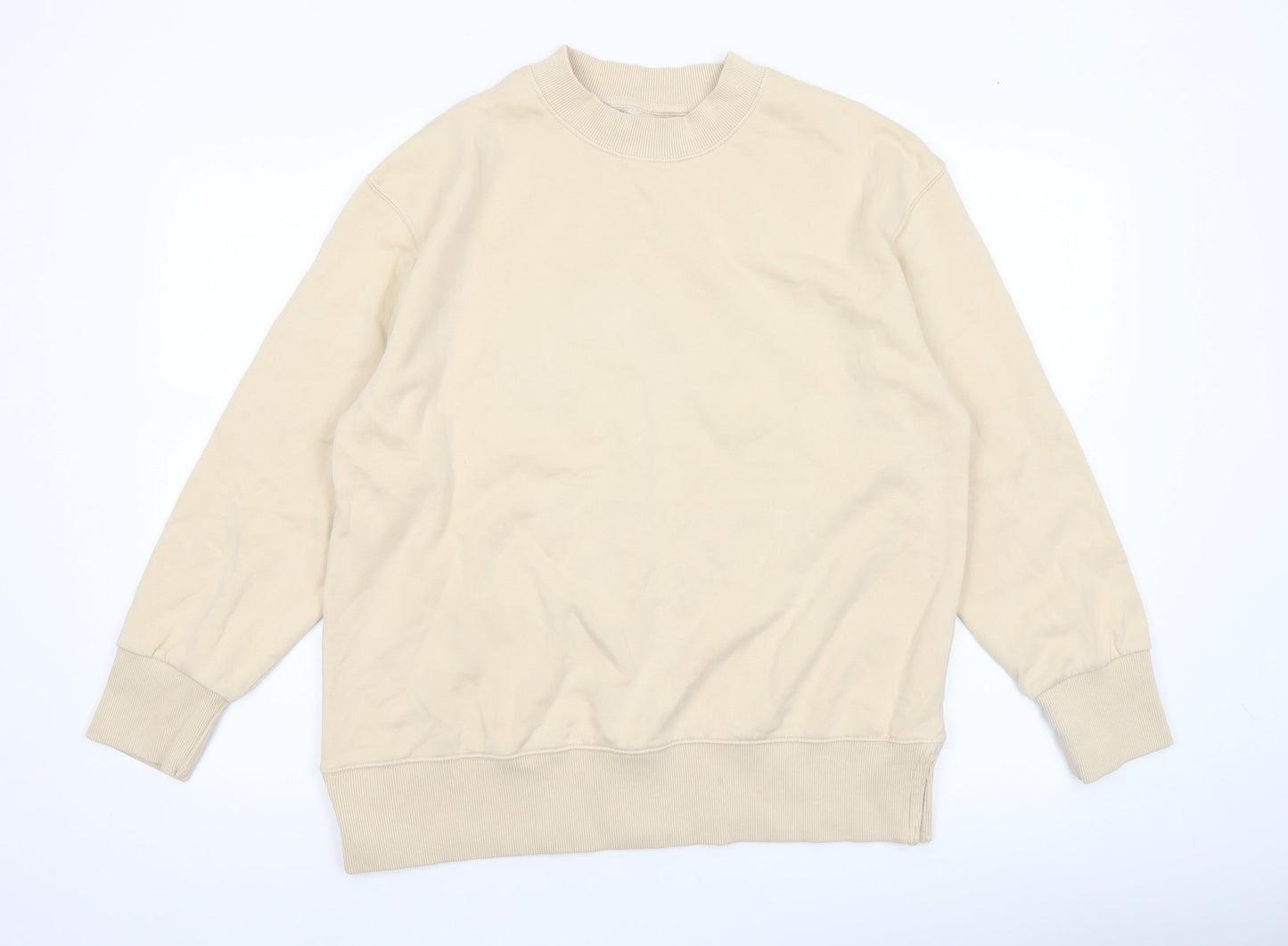 Womens UK Size 12 NEXT Beige Pullover Sweatshirt