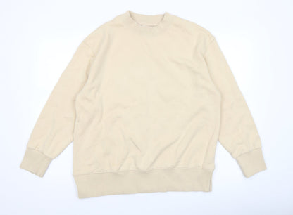 Womens UK Size 12 NEXT Beige Pullover Sweatshirt