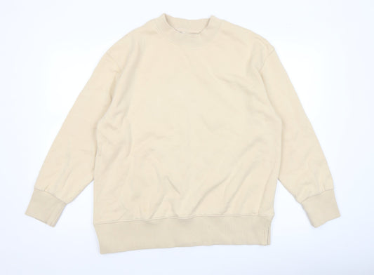 Womens UK Size 12 NEXT Beige Pullover Sweatshirt