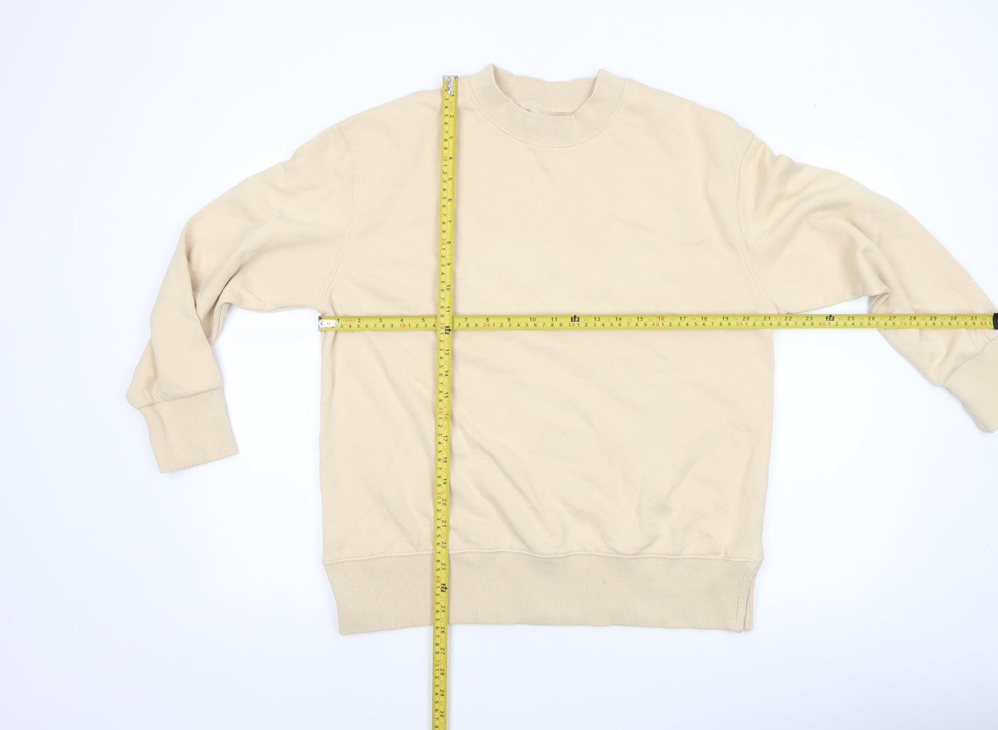 Womens UK Size 12 NEXT Beige Pullover Sweatshirt