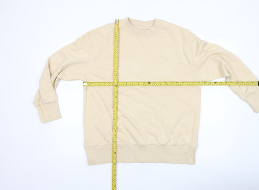 Womens UK Size 12 NEXT Beige Pullover Sweatshirt