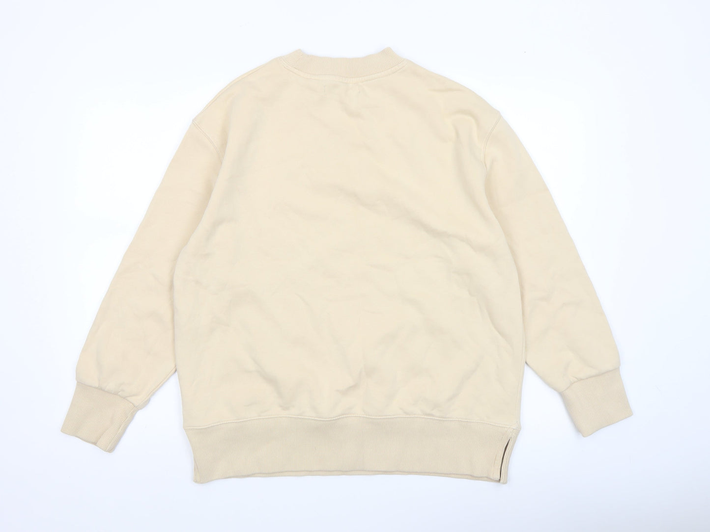 Womens UK Size 12 NEXT Beige Pullover Sweatshirt