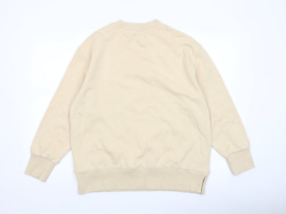 Womens UK Size 12 NEXT Beige Pullover Sweatshirt